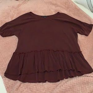 Harlowe & Graham babydoll tee